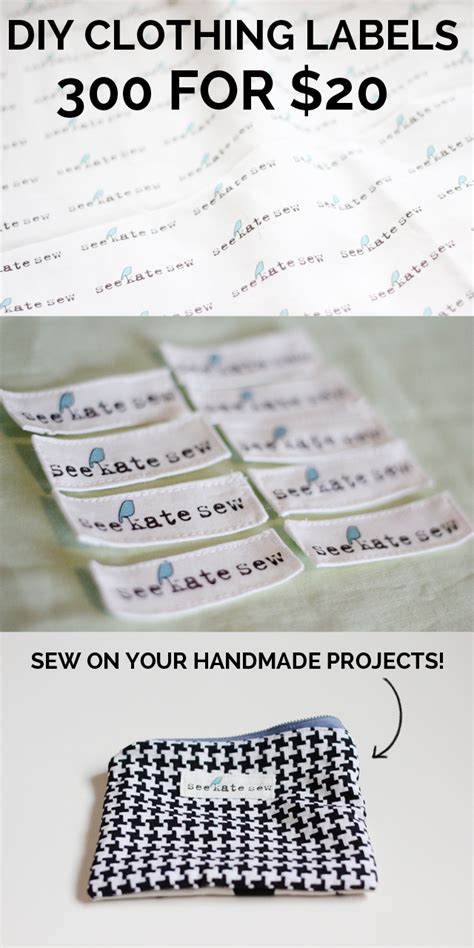 7 Unique DIY Clothing Labels • Mabey She Made It