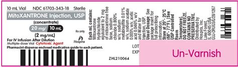 Mitoxantrone Injection Concentrate: PI - Drugs.com