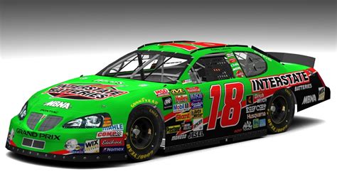 Retro 1999 Bobby Labonte #18 Interstate Batteries Pontiac (SnG 2003-05 Mod) | Stunod Racing