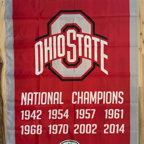 Ohio State Football Flag - Etsy