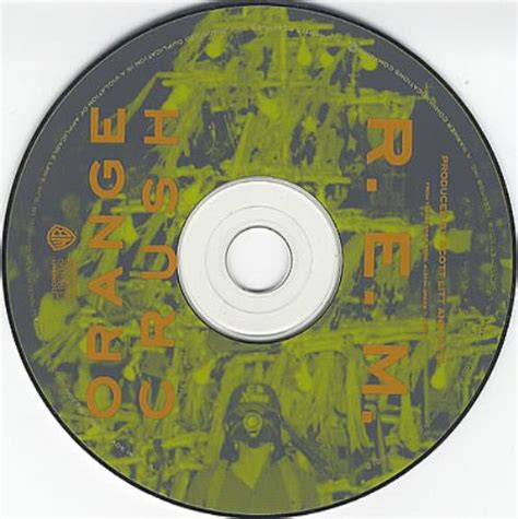 REM Orange Crush - Picture US Promo CD single (CD5 / 5") (12460)