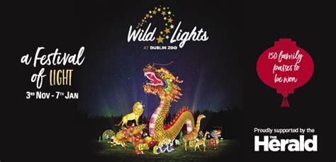 WIN TICKETS TO WILD LIGHTS AT DUBLIN ZOO - Competitions - Herald.ie