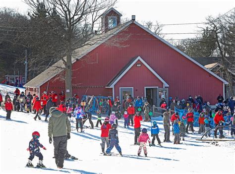 Off to the slopes: Skiers flock to Blue Hills Ski Area in Canton