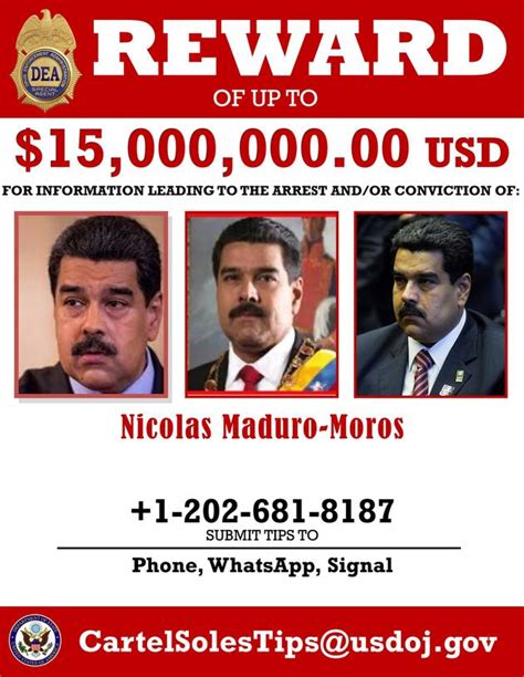 Washington Offers $15 Million For Nicolas Maduro - Rockland Daily News