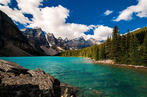 banff, National, Park, Alberta, Canada, Lake, Louise, Banff, Johnston, Canyon, Landscape ...