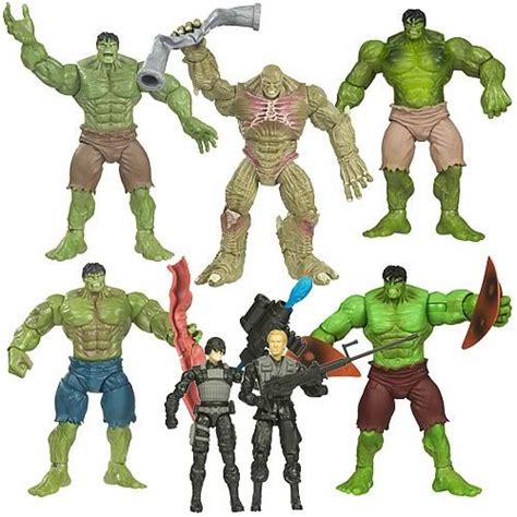 Incredible Hulk Basic Movie Action Figures Wave 2 | Incredible hulk toys, The incredibles ...