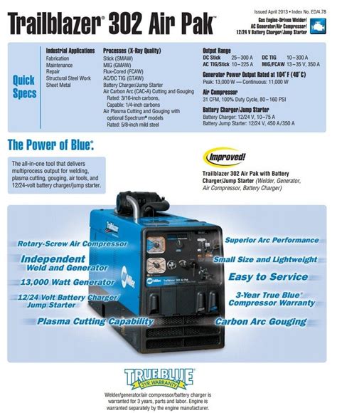 Miller Trailblazer 302 Parts Diagram