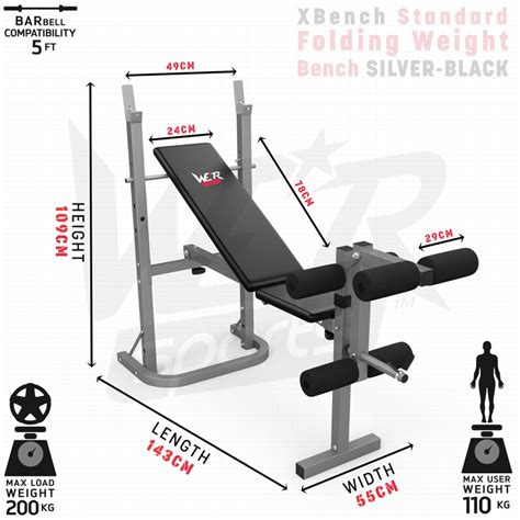 Standard Weight Bench Dimensions - aaa-ai2