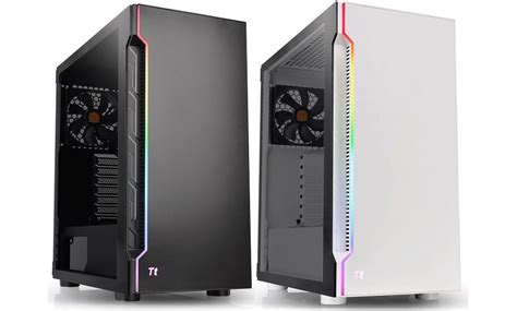 Thermaltake H200 TG RGB - Spacious Midi Tower With Discreet RGB Lighting