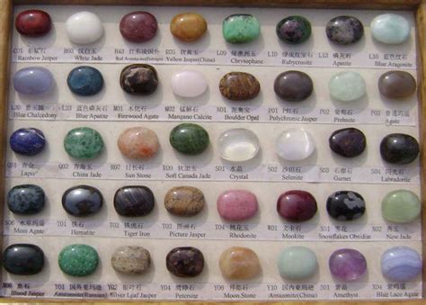 [Hot Item] Tumble Stone (Semi-Precious Stones) (SC-2434) | Gemstones chart, Crystals and ...