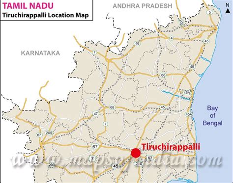 Trichy India Map ~ ELAMP