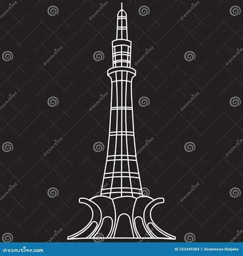 Top more than 77 minar e pakistan sketch latest - seven.edu.vn