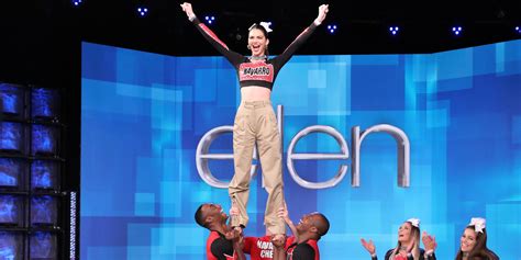 Kendall Jenner Learns a Cheer on The Ellen Show | Video | POPSUGAR ...