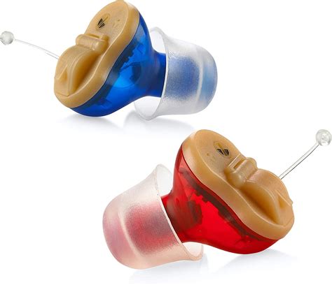 MEDca Premium Digital Hearing Amplifier - Invisible in Canal (CIC) in-Ear Mini Multicolor ...