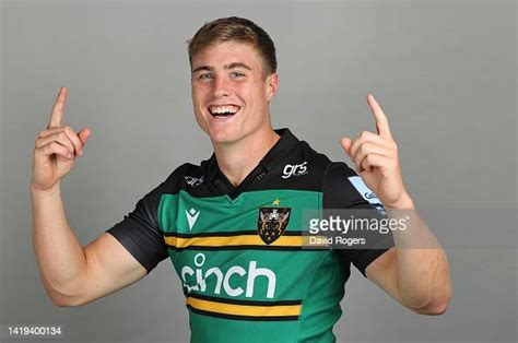 Tommy Freeman of Northampton Saints poses for a portrait during the... News Photo - Getty Images