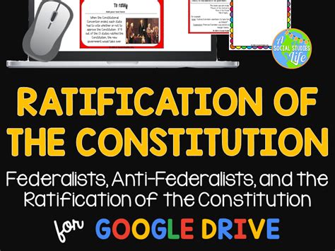 Ratification of the Constitution | Teaching Resources