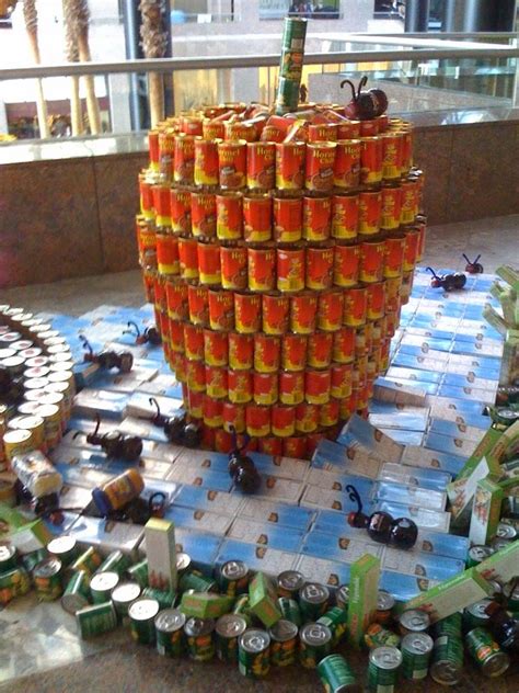 Naughty Naughty Pets: Canned Food Art