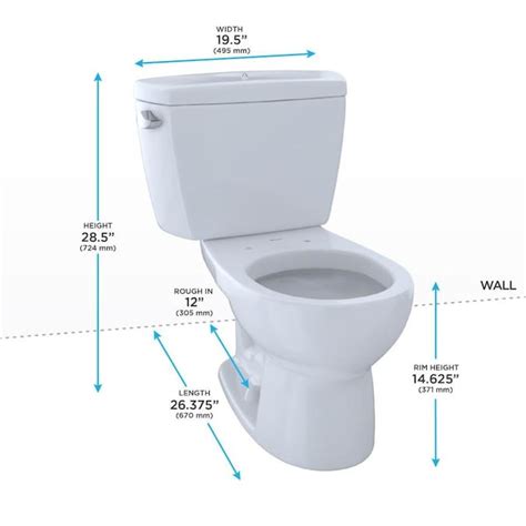 Toto Toilet Dimensions - toilet solution