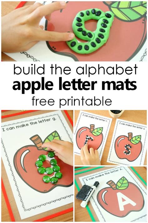 Apple ABCs Preschool Alphabet Printables - Fantastic Fun & Learning