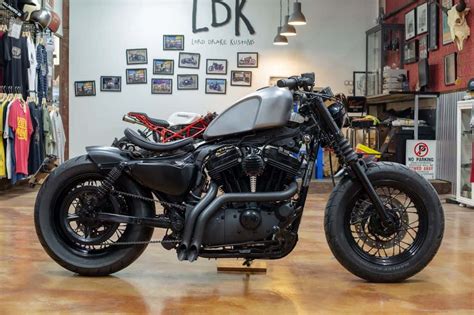 First images of the Sportster 48 Bobber | Lord Drake Kustoms