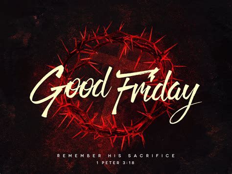 Good Friday Jesus Christ Sacrifice Crucifixion Cross Atonement Hd Wallpaper