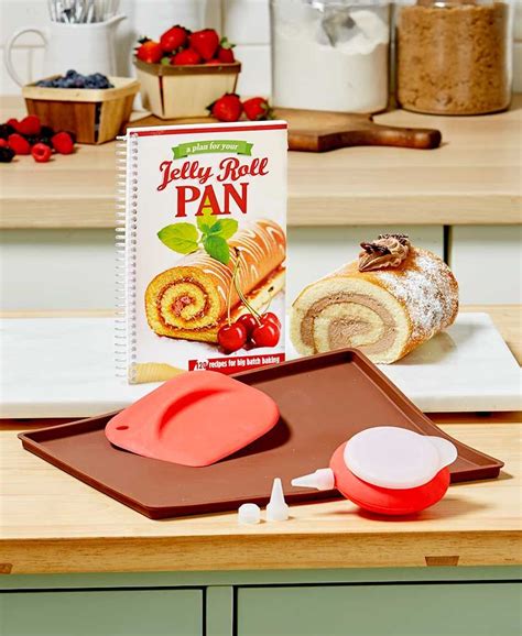 Jelly Roll Pan Set or Cookbook | Jelly roll cake, Jelly roll pan, Kids cooking recipes