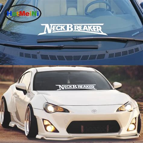 Car Styling 16.4" 90cm JDM Neck Breaker Stance Banner Car Sticker ...