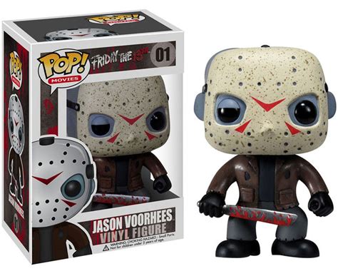 Funko Friday the 13th Funko POP Movies Jason Voorhees Vinyl Figure 01 ...