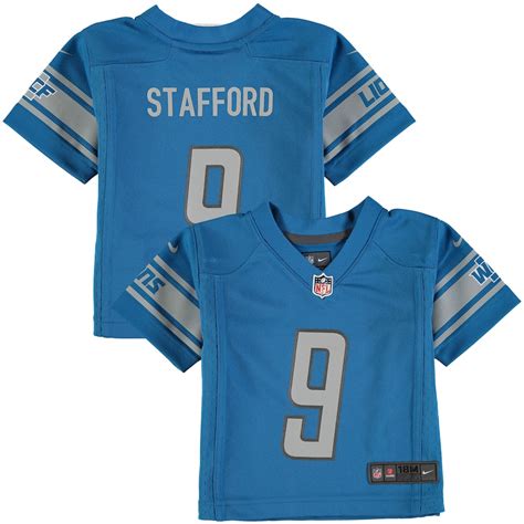 Infant Detroit Lions Matthew Stafford Nike Blue Game Jersey