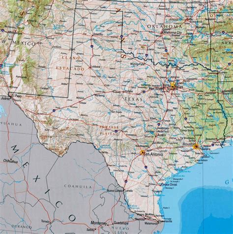 Printable Texas Road Map - Printable Maps