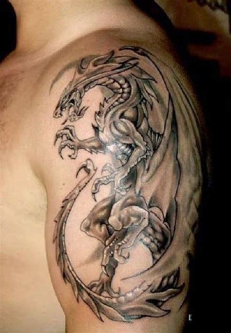 20 Mystical Dragon Tattoos and Their Meanings in 2022 | Dragon tattoos ...