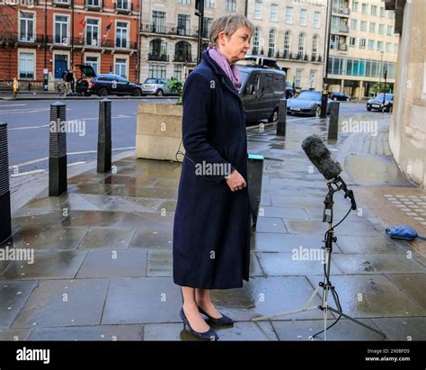 Yvette Cooper, MP, Shadow Home Secretary, Labour Party, speaking to ...