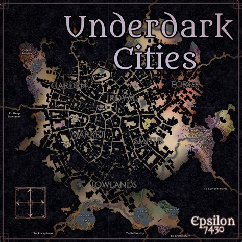 Underdark Cities Maps and Theme Pack (v1.6) | Commercial Use ...