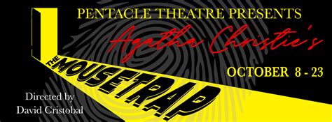 Auditions for Agatha Christie’s classic murder mystery, "The Mousetrap" - Pentacle Theatre