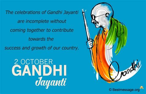 Happy Gandhi Jayanti 2024 Messages, Wishes Images, Quotes