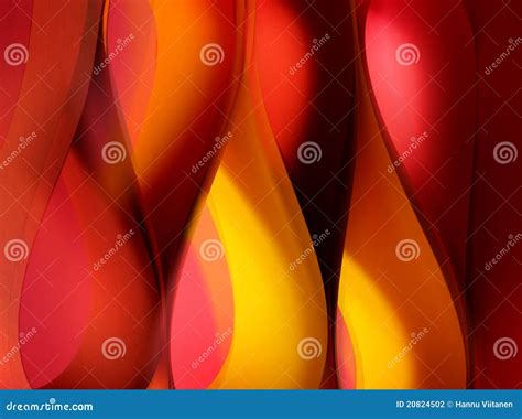 Hot Color Flame Wave Forms Stock Photography - Image: 20824502