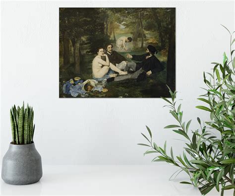 Édouard Manet Luncheon on the Grass Giclee Print Reproduction | Etsy