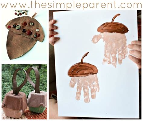 15 Adorable Acorn Crafts for Kids • The Simple Parent