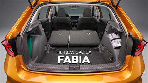 2022 Skoda Fabia Interior / more space, more comfort and more Tech - YouTube