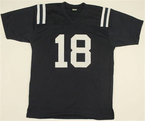 Archie Manning Signed Ole Miss Thowback Jersey (Radtke COA) | Pristine ...