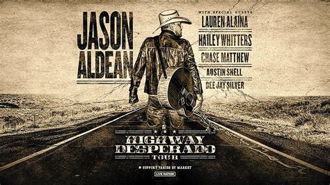 Jason Aldean reveals 2024 Highway Desperado tour dates - The Music Universe