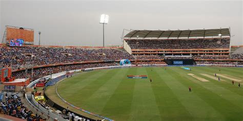 Rajiv Gandhi International Stadium, Hyderabad, Capacity, Records, Stats ...