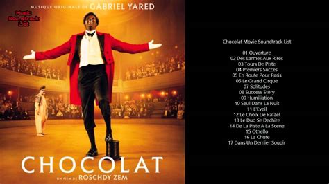 Chocolat Movie Soundtrack List - YouTube