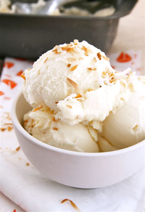 Toasted Coconut Ice Cream (SRC) | Natural Noshing