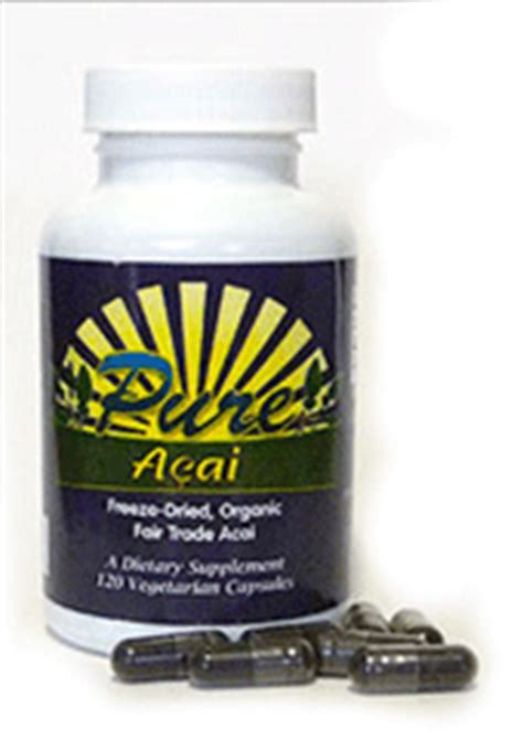 Wholesale Pure Acai Supplements