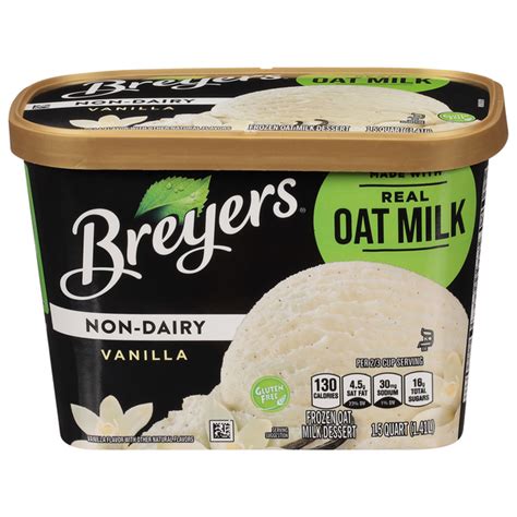 Save on Breyers Oat Milk Non-Dairy Frozen Dessert Vanilla Order Online ...