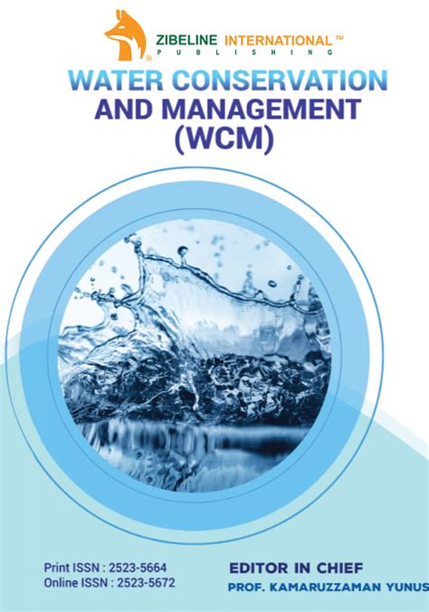 Introduction – Water Conservation and Management (WCM)