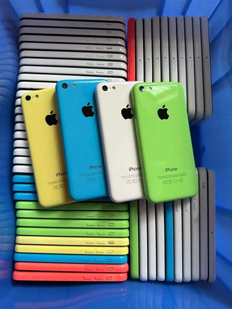 90%N ew Apple iphone 5c 8/16/32GB UNLOCKED Blue/White/Green/Yellow/Pink ...