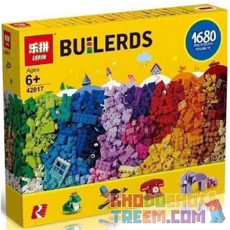 Lepin 42017 (NOT Lego Classic 10717 Extra Large Brick Box ) Xếp hình Hộp Lắp Ráp Sáng Tạo Lớn ...