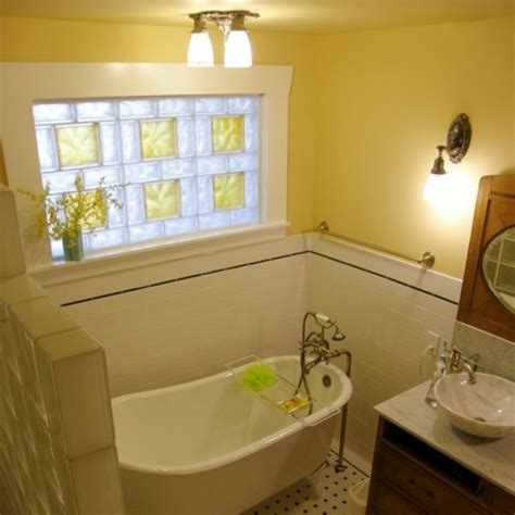 Simple Yet Nice Glass Block Bathroom Windows